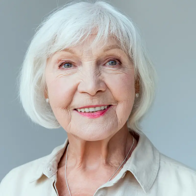 Senior Woman Smiling